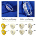 Customizable 3mm Shaft Small Jewelry Buffing Wheel Medium Hardness Surface Polishing Grinding Tool with OEM Support