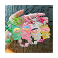 Wholesale Creative Luminous Frog Baby Beaded Keychain Exquisite and Cute Bag Accessories Car Pendant Small Gift