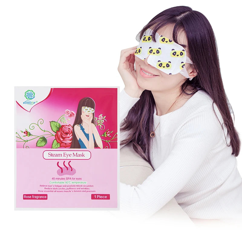 Free Samples Personal Care Beauty Steam Sleep Eye Mask for Dark Circles