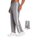 Premium Lightweight Warm-Up Sweatpants Men's Wide Leg Sweat Pants Open Bottom Baggy Oversized Athletic Pants With Drawstring