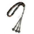 Indian Agate Woman Men Islamic Sandlos Traditional Islamic Muslim Rosary Beads Jewish Rosary Beads
