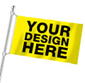 Wholesale Optional Size Digital Printing 3x5 ft Outdoor 100% Polyester Advertising Flags Banner Custom Flag logo