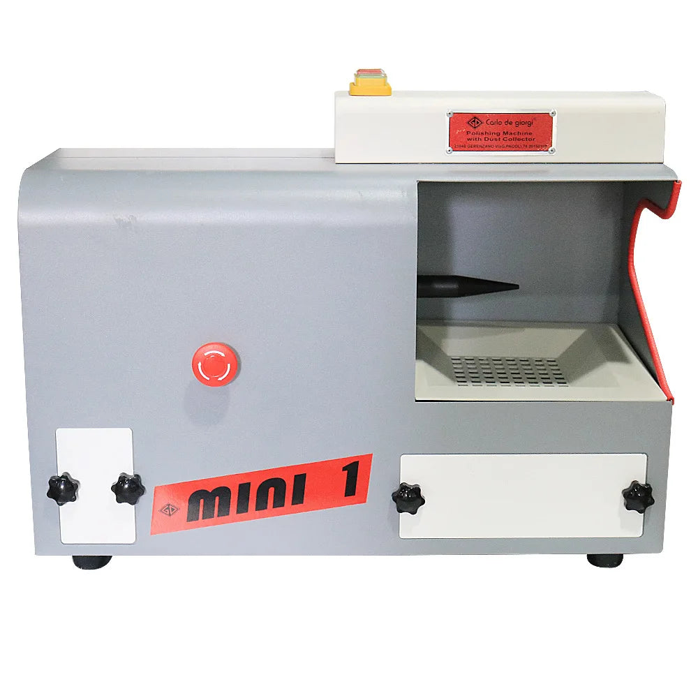 Boasta DM-2 MINI 1 Jewelry Polishing Machine with Dust Collector 550W 2800RPM Bench Grinder for Jewelry Repair Metal Finishing