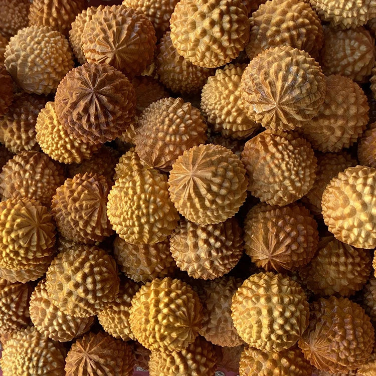 Wholesale Natural Wooden Cypress Massage Balls for Hand Exercise