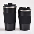Custom 380ml 500ml Reusable Coffee Thermos Cup Stainless Steel Tumbler Insulated Travel Thermal Coffee Mug with Lid