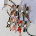 2024 Multi Color Bracelet Ladies Watch Braided Rope Strap Casual Quartz Watches for Woman Reloj Wristwatches Gif
