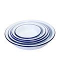 Thickened Enamel Food Plate Enamelware Plate Snack Plate Food Serving Dish