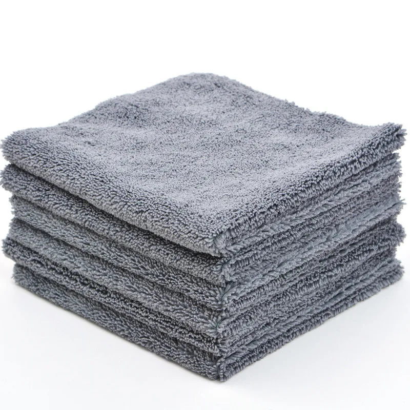 300GSM Microfiber Car Towel High/Low Pile Roll Design for Polish Waxing Coating Wash Long Short Piles