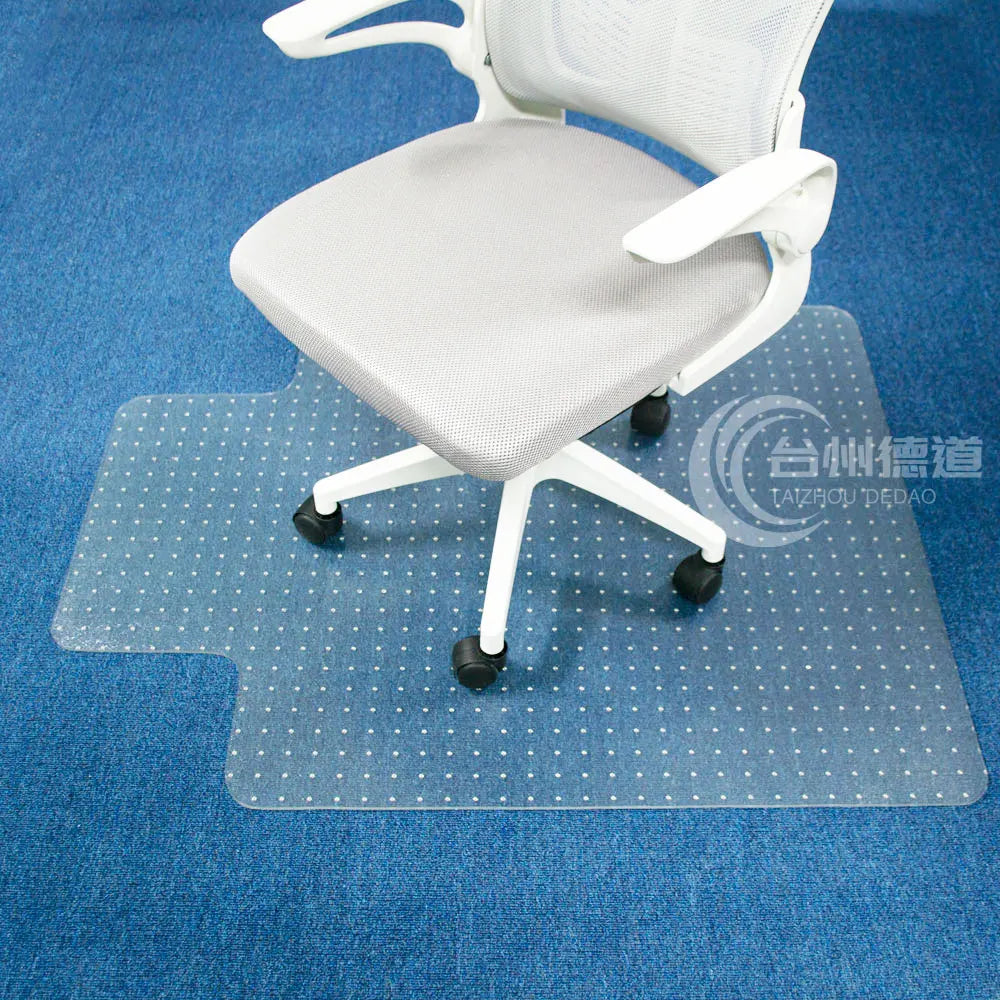 46"*60" Table Chair Mat Floor Mat Pin Cleats Securely Holds Mat in Place Without Damage to the Carpet