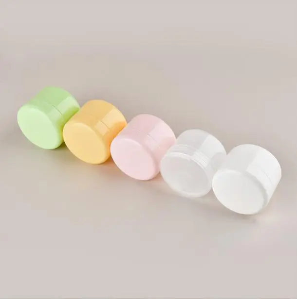 Luxury 150ml Matte Pastel Yellow PET Cosmetic Jar 120ml 100ml 200ml 250ml 300ml Body Scrub Butter Clay Mask PET Plastic Jar