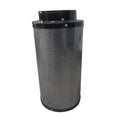 Cylindrical Odor Removal 4" 8 Inch Inline Fan Industrial Activated Carbon Filter for Hidroponics Growing Tent System