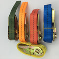 25mm 1inch Wholesale Mini Endless Loop Tie Down Lashing Strap High Strength Polyester Ratchet Strap Tension Belt Without Hooks