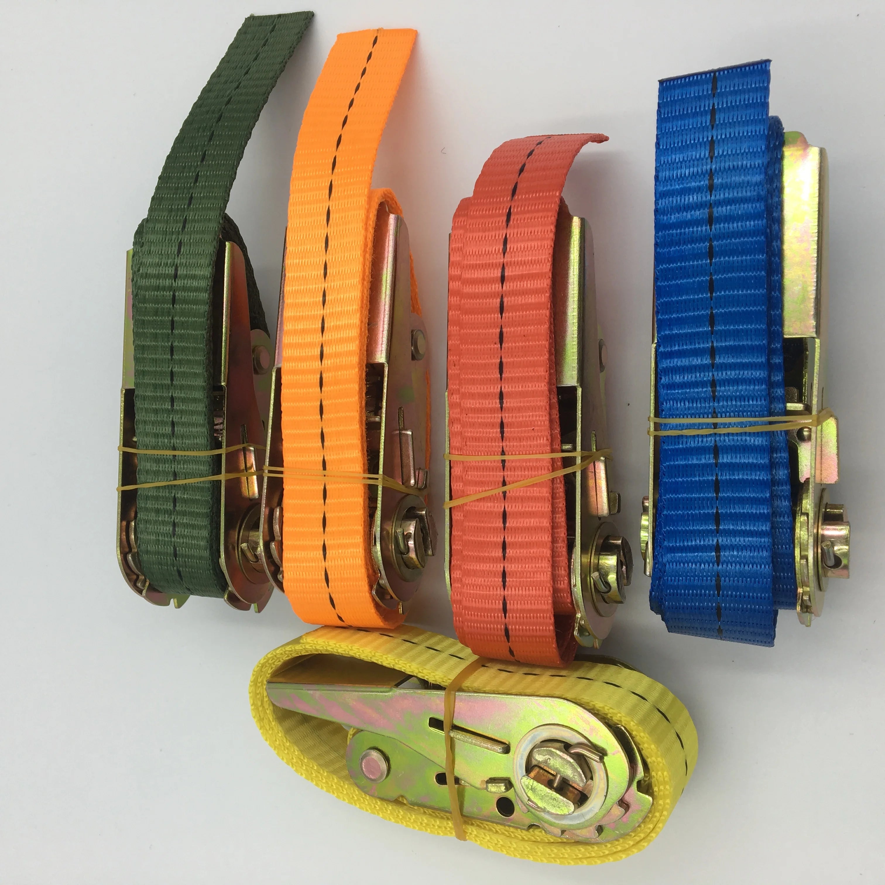 25mm 1inch Wholesale Mini Endless Loop Tie Down Lashing Strap High Strength Polyester Ratchet Strap Tension Belt Without Hooks