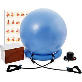Non-slip Workout Fitness Yoga Balance Ball with Stability Ball Base