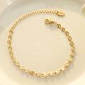 Hot Selling Personality Batch Stainless Steel Enamel Flower Bracelet Gift Female
