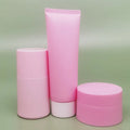 30ml1oz 60ml 2oz 100ml 120ml 150ml 200ml pink Cosmetics Packaging Containers Empty Skincare Plastic Dropper Essential Oil Bottle