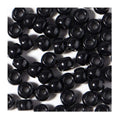 6x9mm Black White Big Hole Plastic Beads 6*9mm Round Spacer Loose Beads for Jewelry Making DIY Handmade Accessories 100pcs