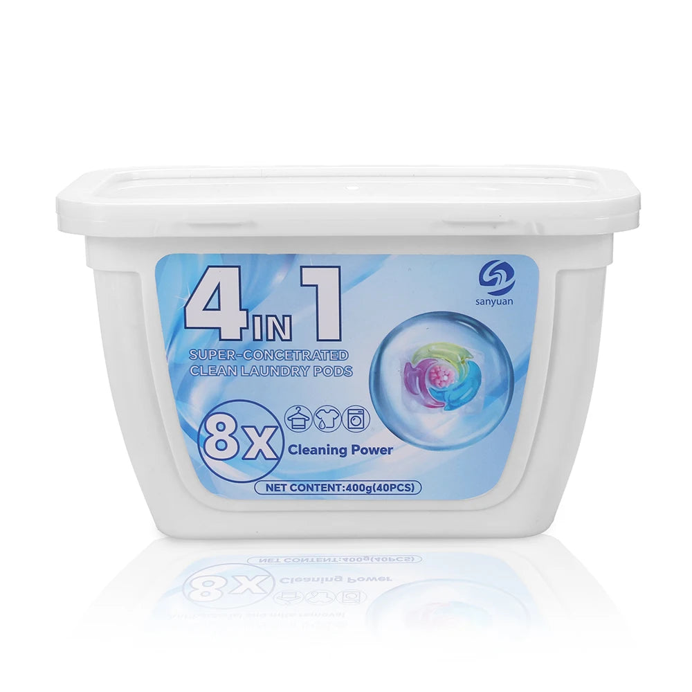 Eco-Friendly Hypoallergenic 4 in 1 Super Concentrated Bloom Well Laundry Detergent Capsules Fragrance Beads Gain Laundry Pods