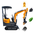 1.2 Ton Hydraulic Mini Excavator for Engine 9.2KW Top Brand Hydraulic Components Attachments Bagger Crawler Excavator 1 Year