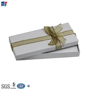 Custom Size and Design Lid and Base Bow Tie Cardboard Birthday Gift Paper Packaging Box