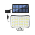 Howlighting IP65 Waterproof 6000K Daylight LED Solar Street Light Outdoor Garden Motion Sensor with PIR Remote Control