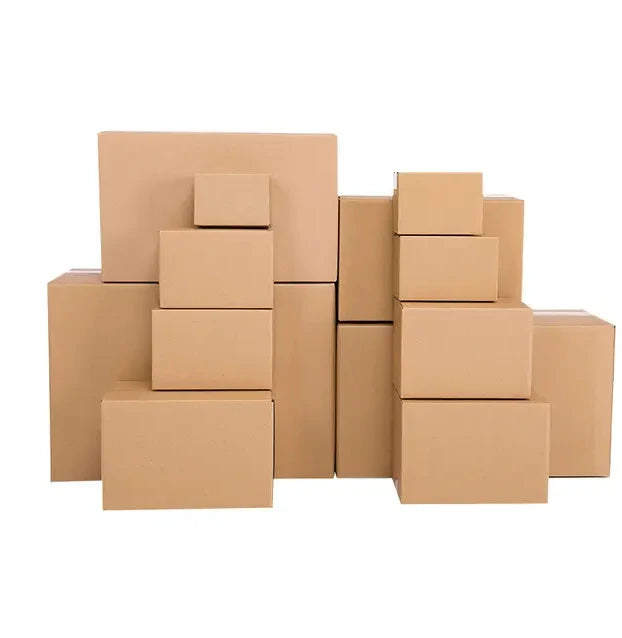 Free Sample Custom Printed Extra Hard Corrugated Paper Moving Packaging Box 3-5-7 Layers Storage Carton Household Products