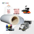 Cowint Custom Heat Press Screens Printing Water clear Heat Transfer Waterproof Transparent 30cm/roll Film Recyclable