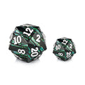 Role Playing Zinc Alloy 33mm Giant Custom Polyhedral D20 Dice for DND Games