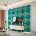 Hot New Stone Embedding Atmosphere TV Background Wall Deerskin Velvet Wallpaper Living Room Bedroom Simple Diamond Wallpaper