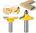 L-N110 2pc 8mm Shank Entry Door for Long Tenons Router Bit Woodworking Cutter Woodworking Bits Tenon Cutter for Woodworking