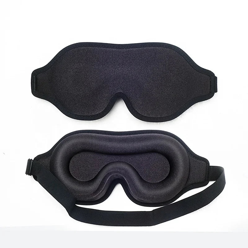 FYD Soft Silk Comfort Makeup Eyeshadow Eye Shade Cover 3d Contoured Cup Sleeping Eye Mask for Men Women for Travel Yoga Nap