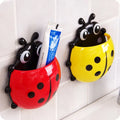 Cartoon Suction Wall Toothbrush Storage Holders Kitchen Spoon Rack Cute Kids Toothbrush Toothpaste Holder for Bathroom