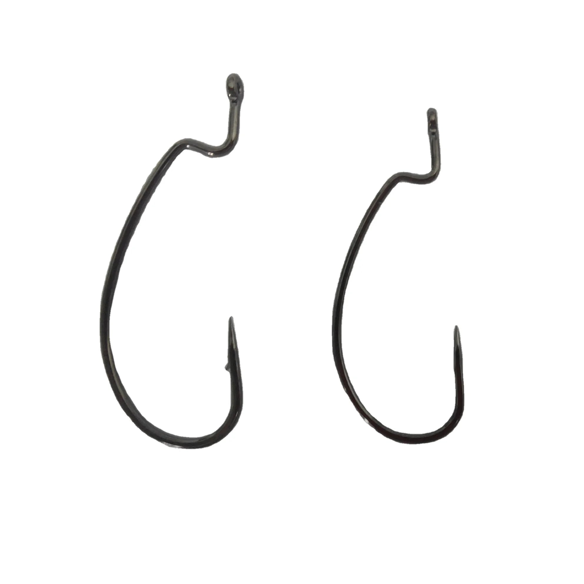 50pcs Gulang 9003 Fishing Hooks Jig Head Crank Hook Bass Fish Hook for Soft Worm Bait Crankbait Carp Fishing Tackle