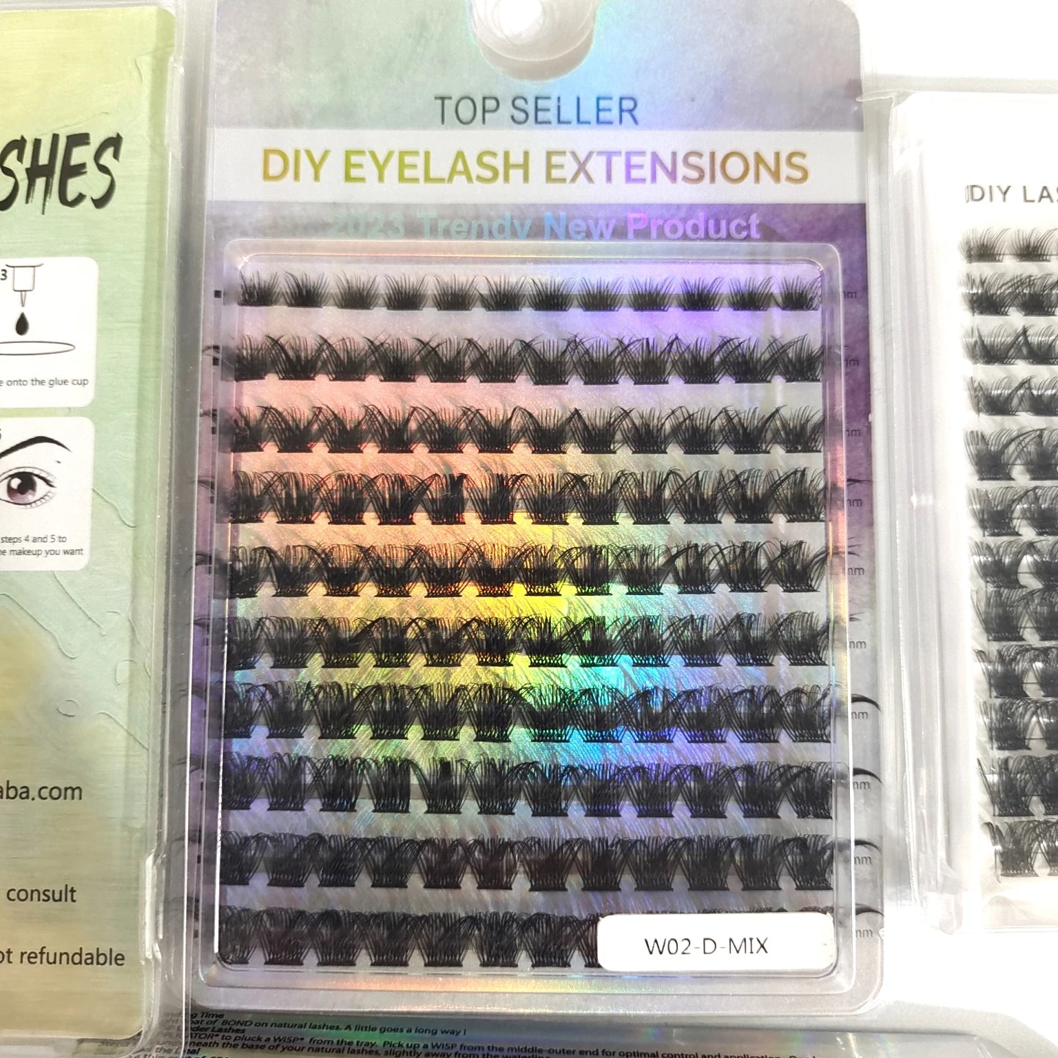 Eyelash Extensions Cashmere 240 Pcs Lash Clusters Diy Eyelash Extension