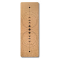 Custom Laser Engrave Emboss Logo Instruction Line Buddha Symbol Organic Dye Sublimation Anti Slip Yoga Nature Rubber Eco