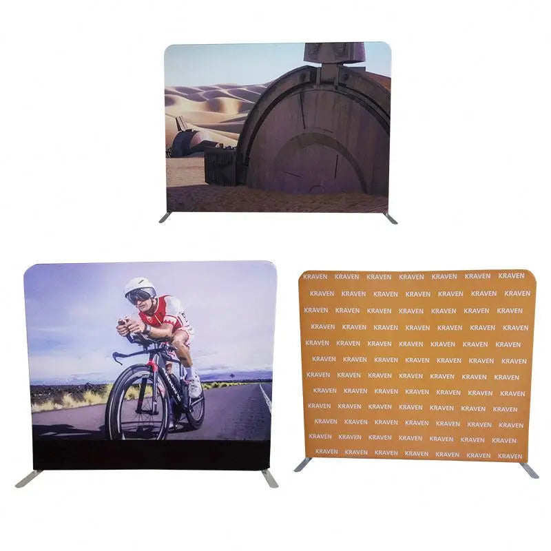 Useful a Frame Banner Wall Tension Exhibit Backdrop Displays Stretch Fabric Media Walls