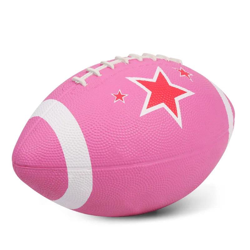 Team Sports Rugby League Balls Size 6 5 Custom Rubber Rugby Ball American Football Ball