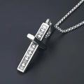 Vintage Exquisite Cross Pendant Necklace Stainless Steel Accessory Trendy Personalized Direct Sales From Manufacturer