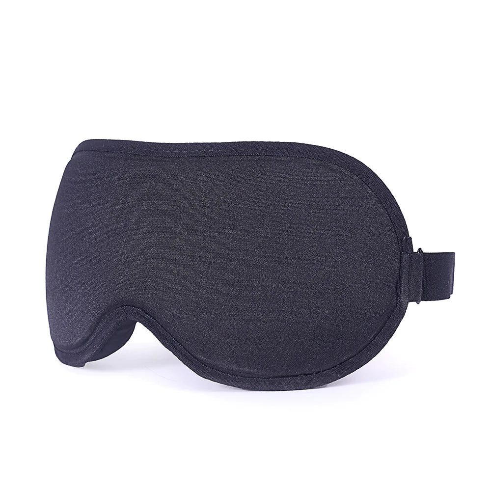 100% Light Blocking 3D Memory Foam Adjustable Sleep Mask Custom Eye Sleepmask Men Women Side Sleeper Eyemask for Sleeping
