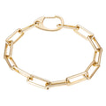 Custom Design Women Men Hip Hop Jewelry 14k Real Gold Luxury Cross Bracelet