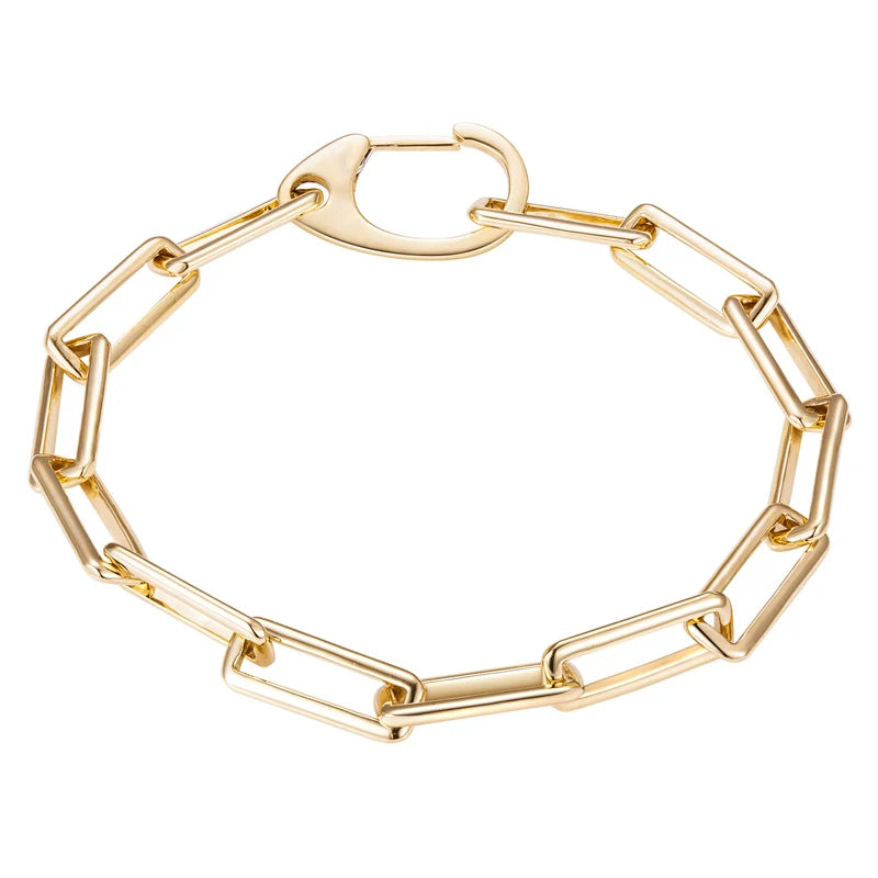 Custom Design Women Men Hip Hop Jewelry 14k Real Gold Luxury Cross Bracelet