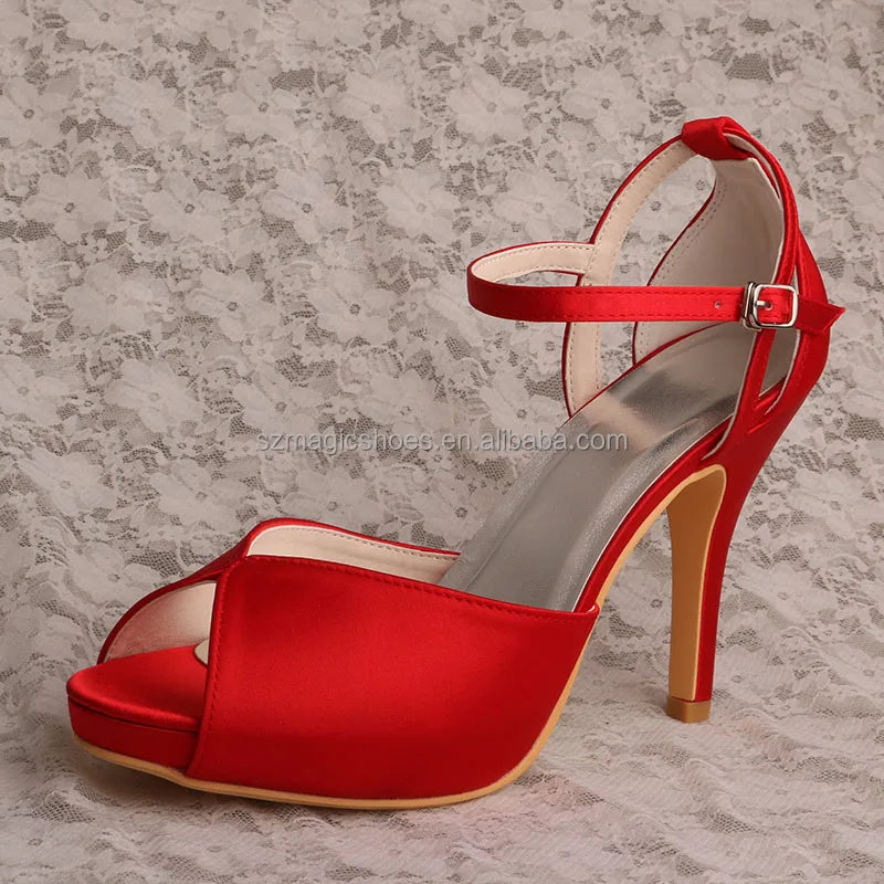 (23 Colors) Red Color Dress Shoes Party Heels