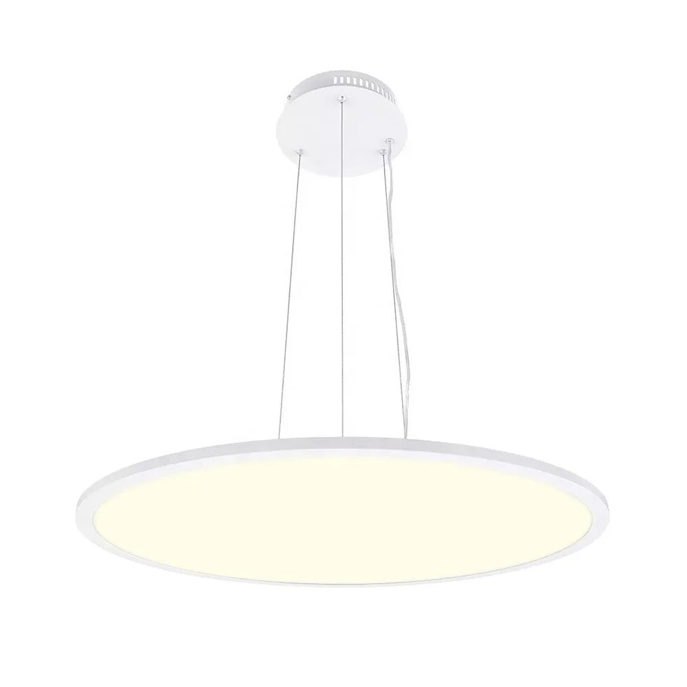 D600MM High Quality Suspended Ceiling 48W Big Dimension 120 Degree Round LED Panel Light