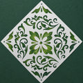 Factory Customized Stencils Laser Cutting Flower Mandala Plastic Drawing Stencil