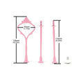 Western Wedding Big Crown Three Layer Cake Rack Accessories Birthday Fruit Dim Sum Rack Zinc Alloy Classic Hanger Metal Bracket