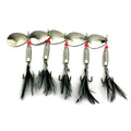 7.7CM 11G Artificial Fishing Bait Metal Spinner Baits Fishing Spoon Lure