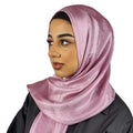 Luxury Women's Fashion Solid Silk Linen Hijab Shawl Spring Season Shawl From Factory for Summer Lady