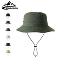 Outdoor Cap Unisex Summer Fisherman's Hat UV Protection Sun Visor 100% Cotton Image Style Travel Mountaineering Fishing Hat