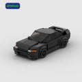 Kids Moc Bricks Plastic Model Toys Black Sport Car Toy for Boys Gift Decorative Use Eco-Friendly Car Building Block Sets MegaBDM
