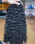 New Arrival Hot Selling Burmese Curly Bundles Human Raw Virgin Human Burmese Curls Hair Weave Bundles